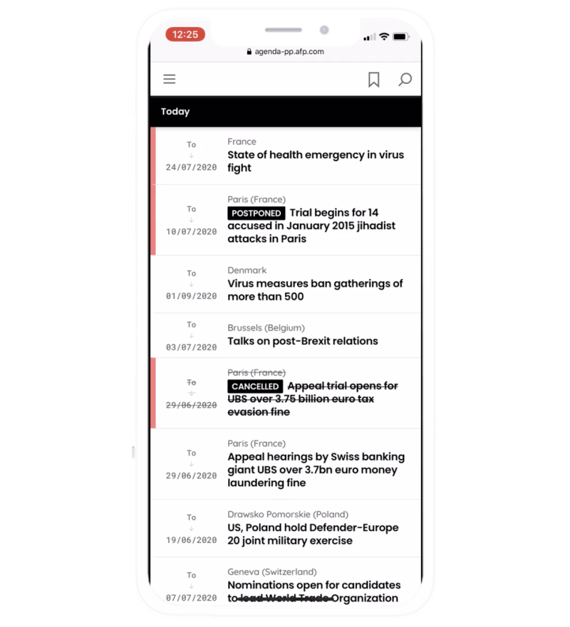 Feedback-AFPAgenda