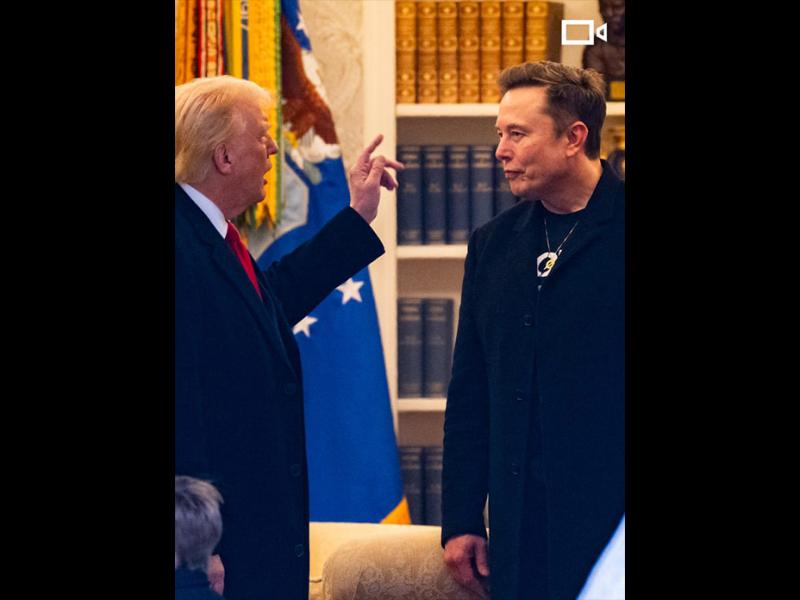 Donald Trump and Elon Musk